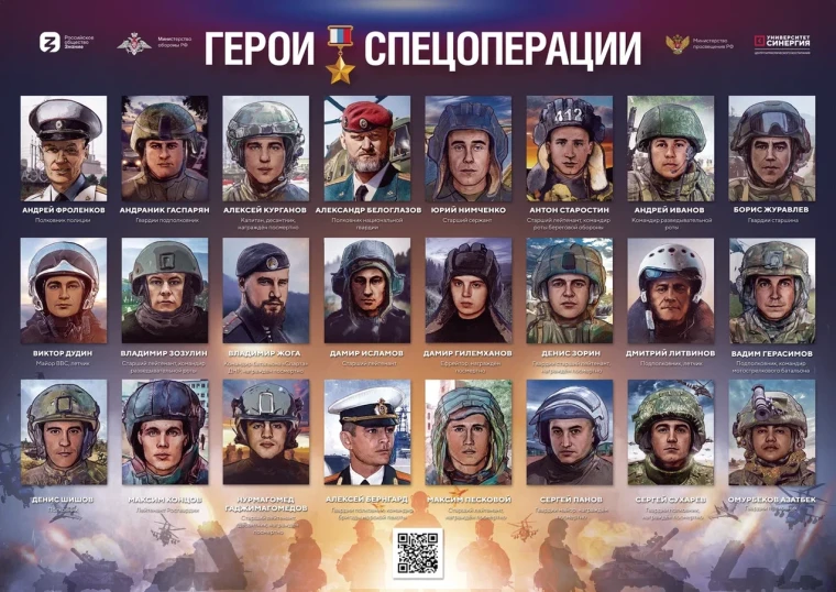 Герои специальной военной операции.